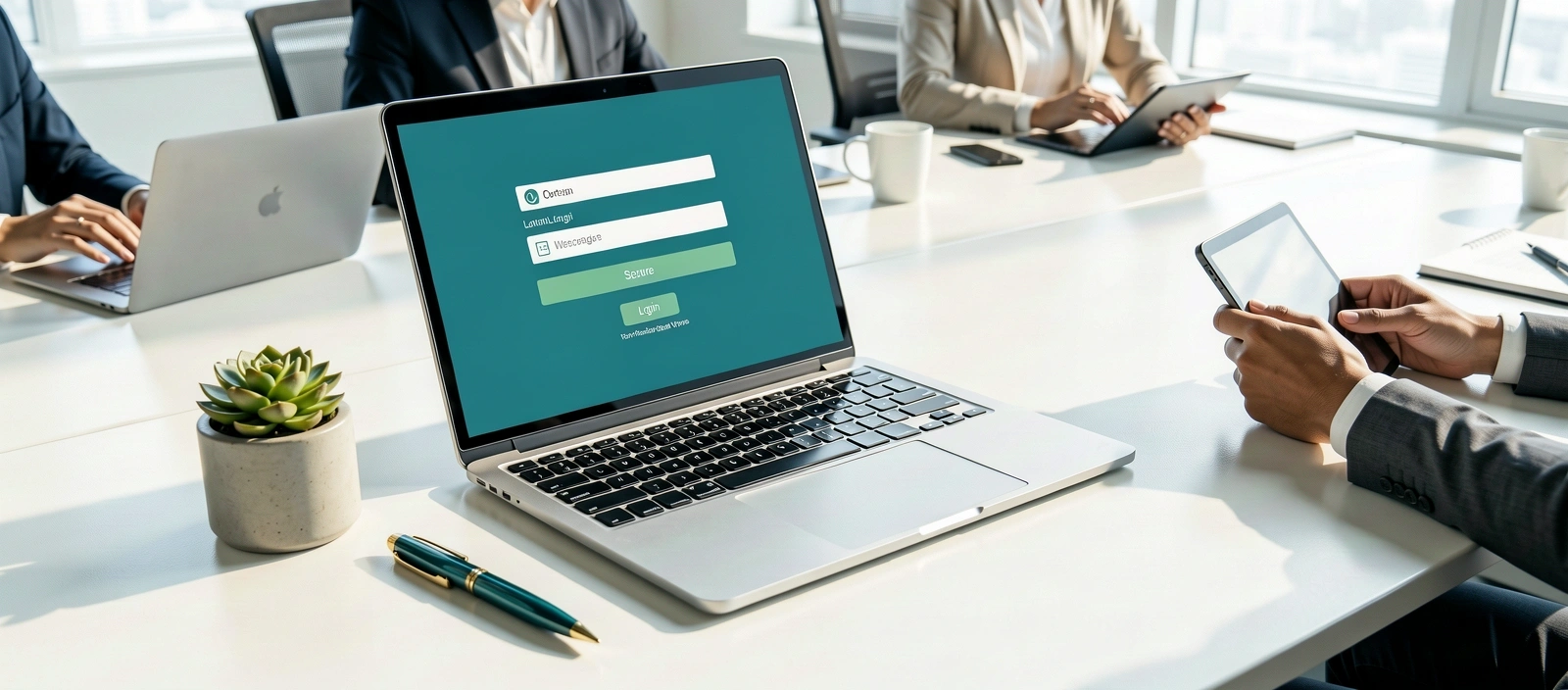 Administrative workspace setup